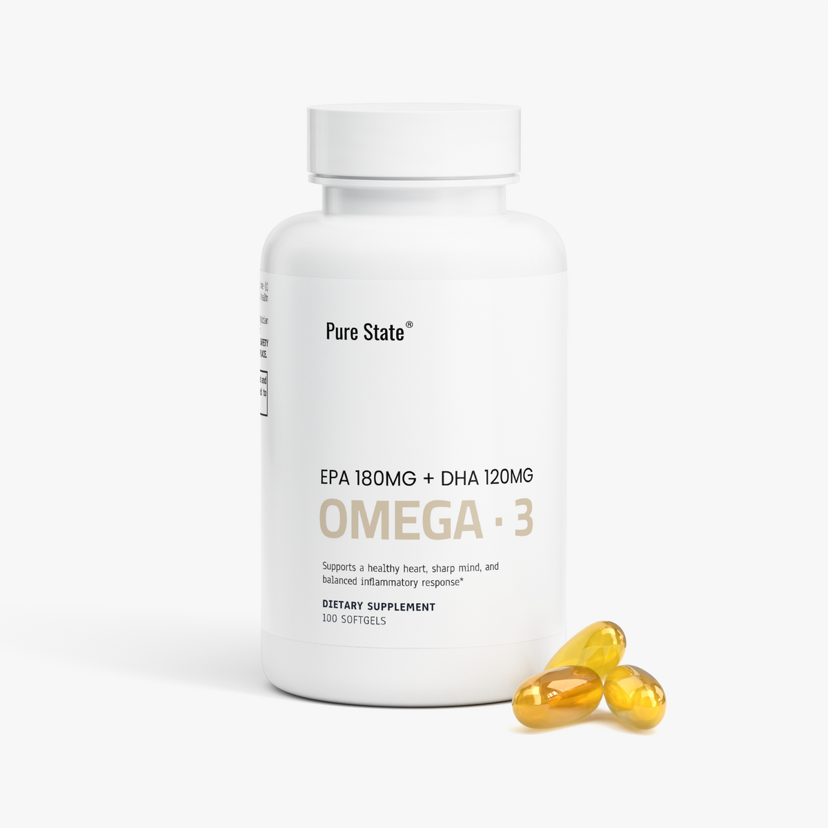 Omega-3 EPA 180mg + DHA 120mg