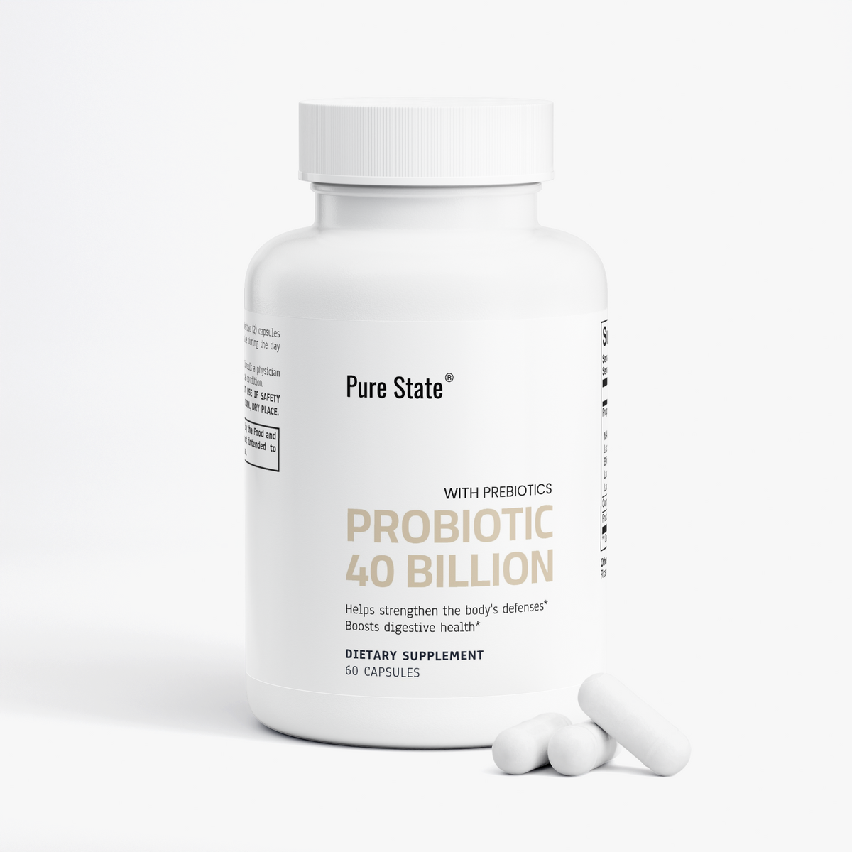 Probiotic 40 Billion with Prebiotics